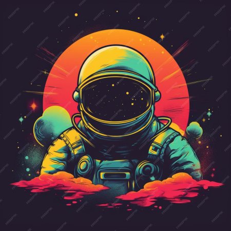 Космонавт арт