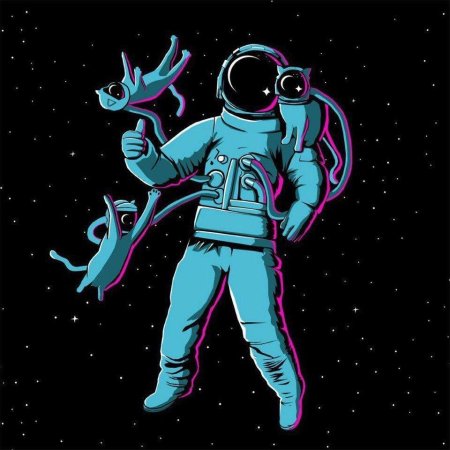 Космонавт арт