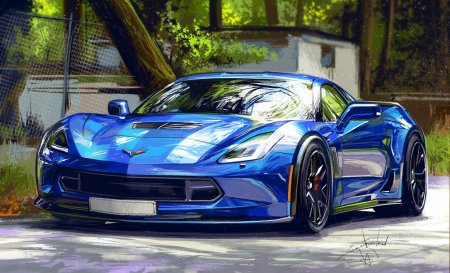 Chevrolet corvette c7 grand sport