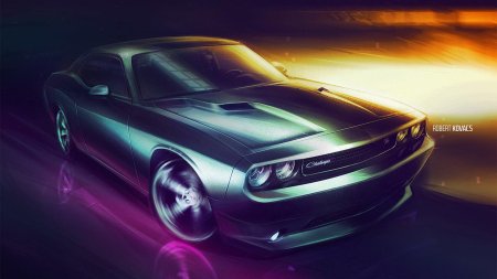 Dodge challenger srt8 фиолетовый