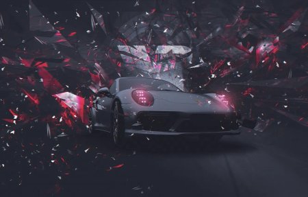 Автомобиль абстракция