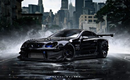 Mercedes benz sl 65 amg black series