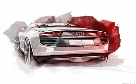 Audi e-tron spyder concept 2010