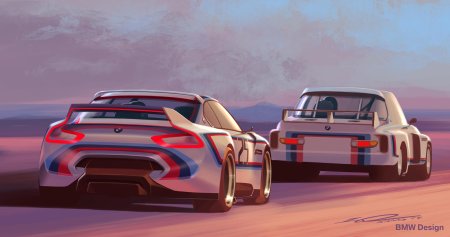 Бмв 3.0 csl hommage concept