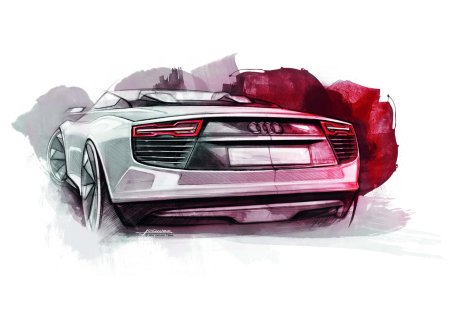 Audi e-tron spyder concept 2010