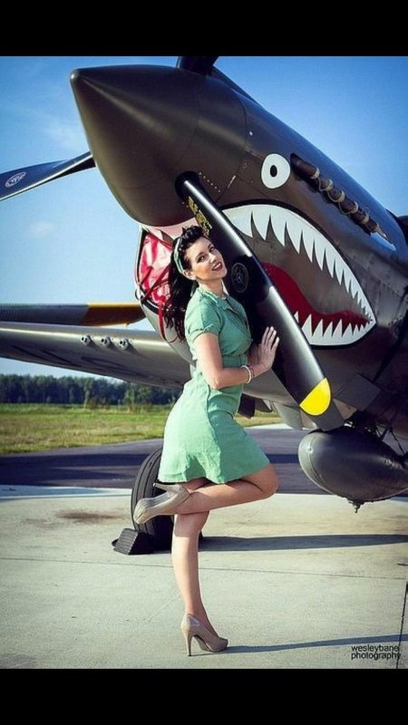 Фотосессия с самолетом