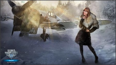 World of warplanes самолеты девушка