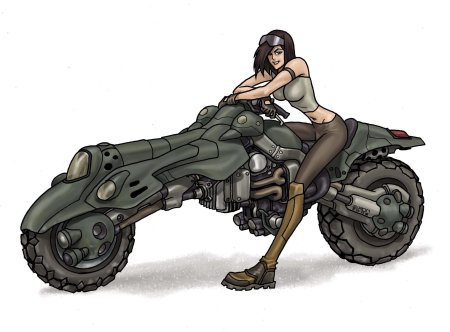 Shadowrun мотоцикл