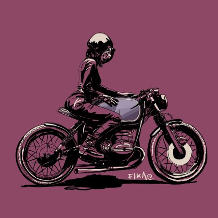 Cafe racer мотоцикл