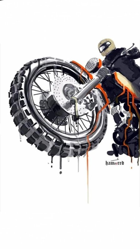 Motorcycle art