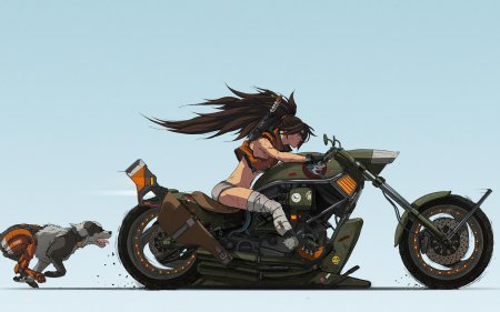 Мотоцикл акира cyberpunk
