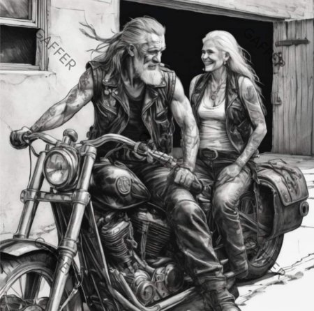 David mann и харлей дэвидсон