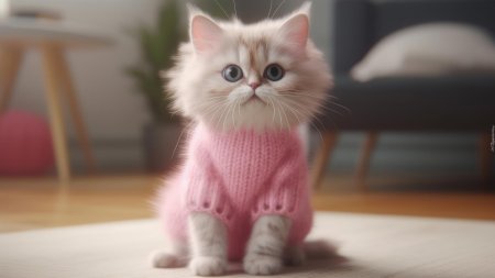 Милые котенок