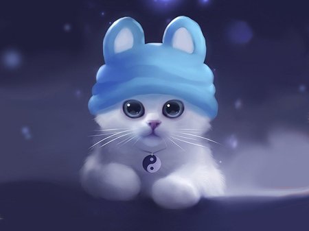 Милые мультяшные котята
