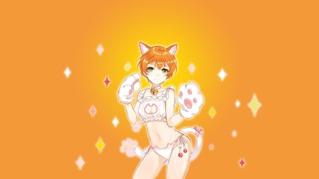 Аниме девочки кошечки