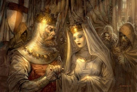 “король и четыре королевы” (the king and four queens).