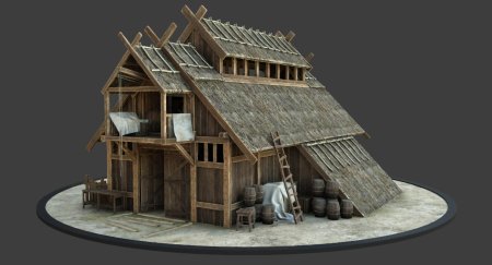 Valheim viking house