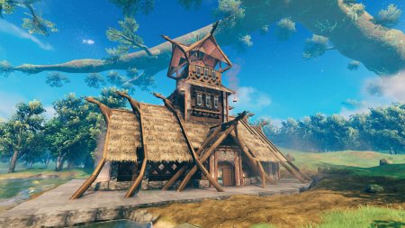 Valheim viking house