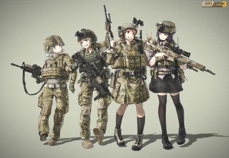 Аниме военная