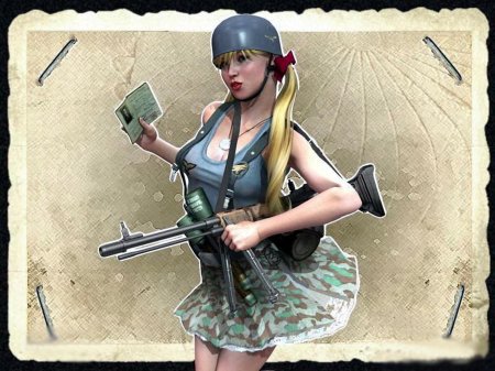 3d военные девушки дизайнера ригуэл (riguel)