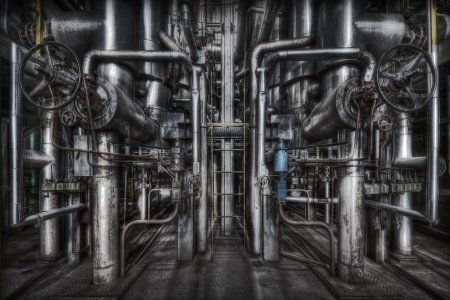 Завод индастриал трубы