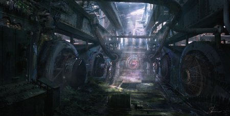 Лаборатория ангар sci fi