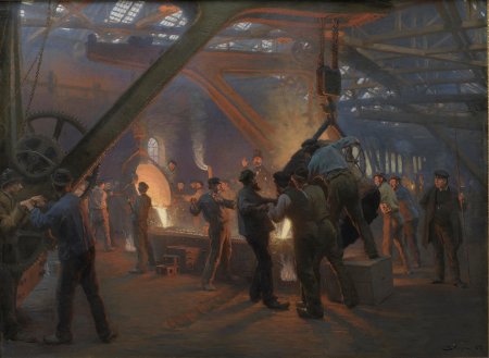 Адольф фон менцель железопрокатный завод 1875
