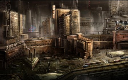 Sci fi литейный завод