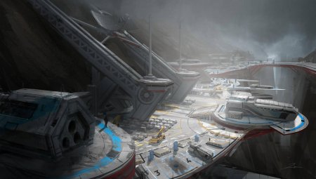 Spaceport sci fi