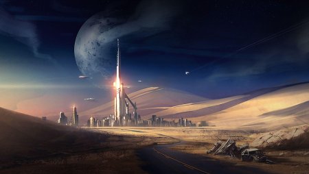 Фантастические космические пейзажи