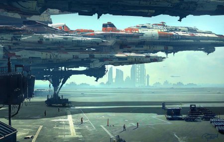 Космопорт sci fi