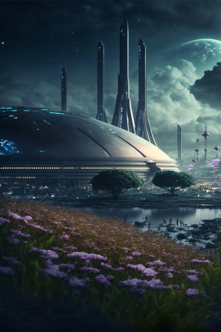 Futuristic city