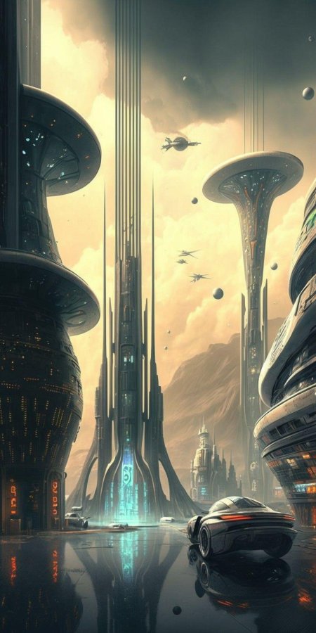 Futuristic sci fi