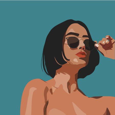 Девушка иллюстрация