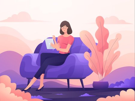 Flat иллюстрации