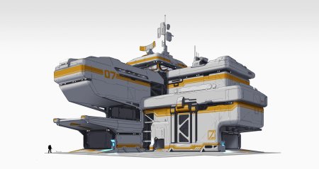 Sci fi здания
