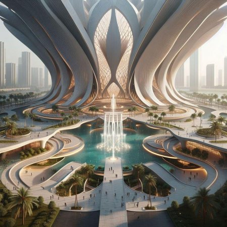 Futuristic architecture