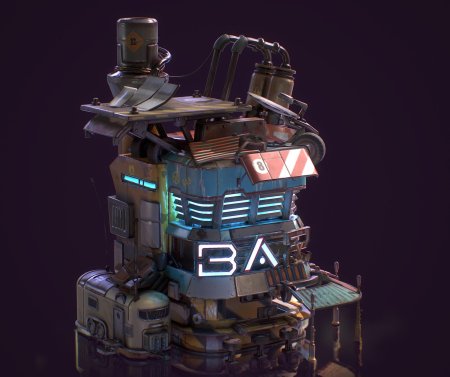 Sci fi concept art