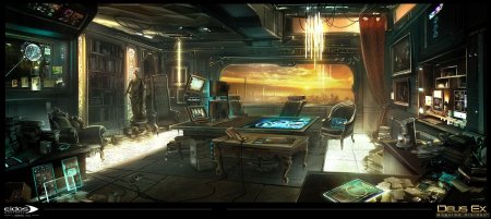 Deus ex human revolution интерьеры