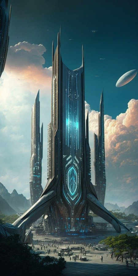 Futuristic sci fi