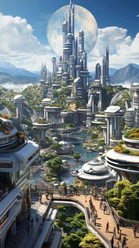 Futuristic city