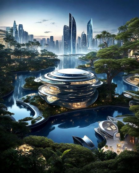 Futuristic city