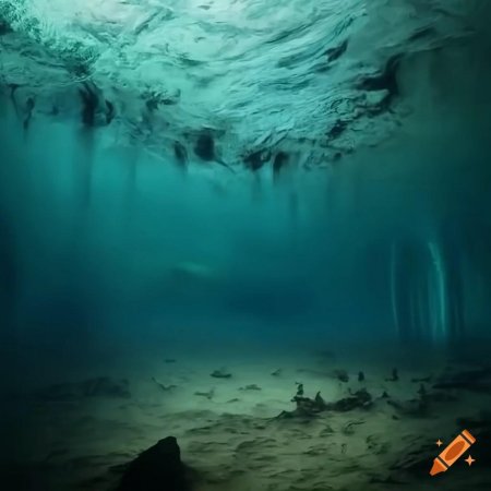 Подводная пещера сенот