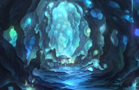 Кристальная пещера wow арт