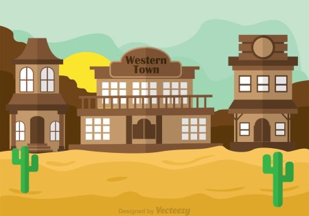 Wild west town