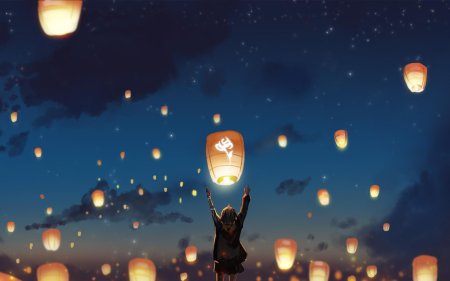 Небесные фонарики
