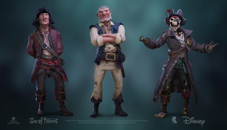 Капитан джек воробей sea of thieves