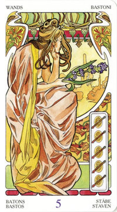 Таро галерея. art nouveau