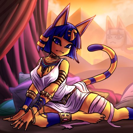 Zone ankha египетская кошка