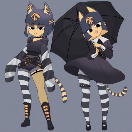 Энимал кроссинг ankha